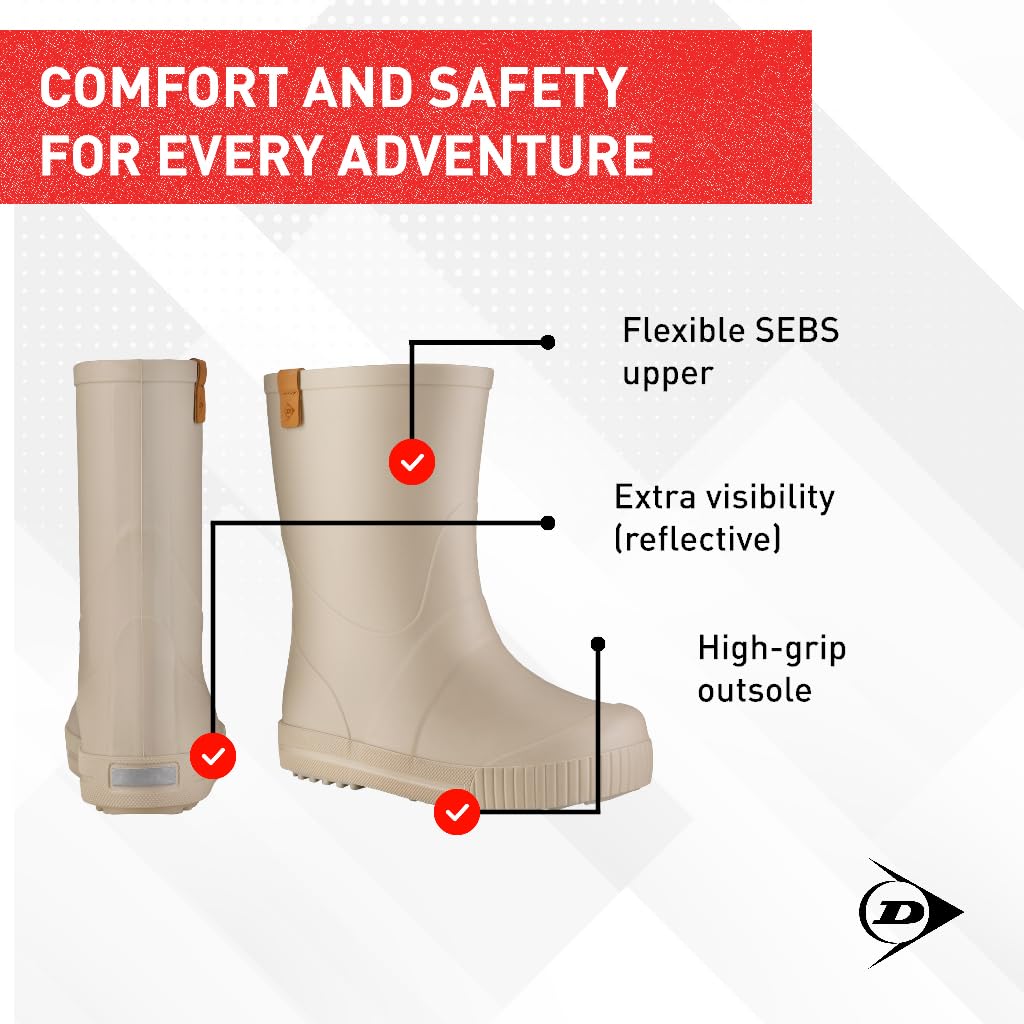 DUNLOP Uniseks - dzieci Puddle JumperButy przeciwdeszczowe