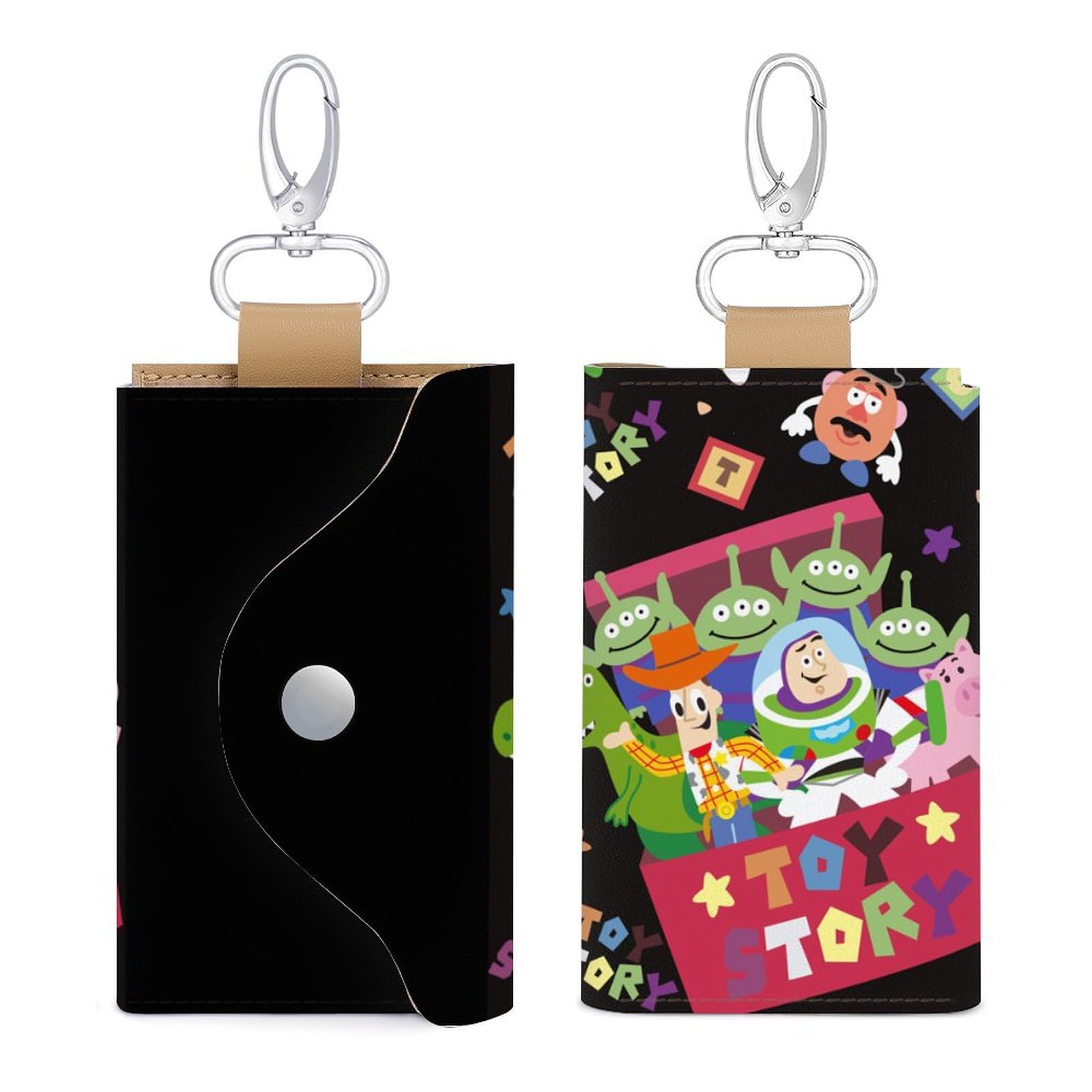 ①キャラカードキーホルダー、東京限定❗️ポップコーンキーホルダー、カード2枚セット カードキャプターさくら クリアカード編 ぎゅぎゅっと4連キーホルダー