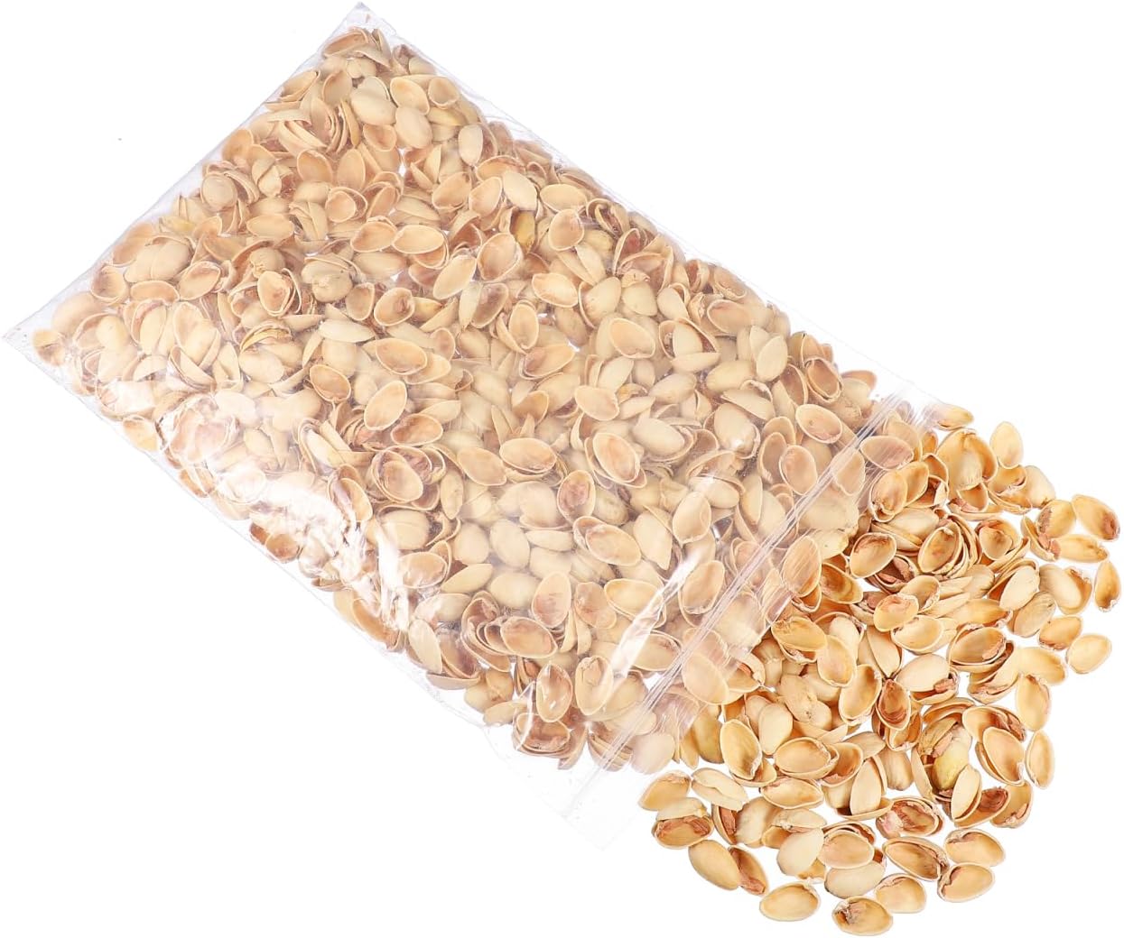 Milisten DIY Craft Accessories 1 Bag of Small Pistachio Shells for Crafts Home Decoration Wedding Decor Handicraft Material DIY Accessories (500g) Pistachios, 0.78X0.59In