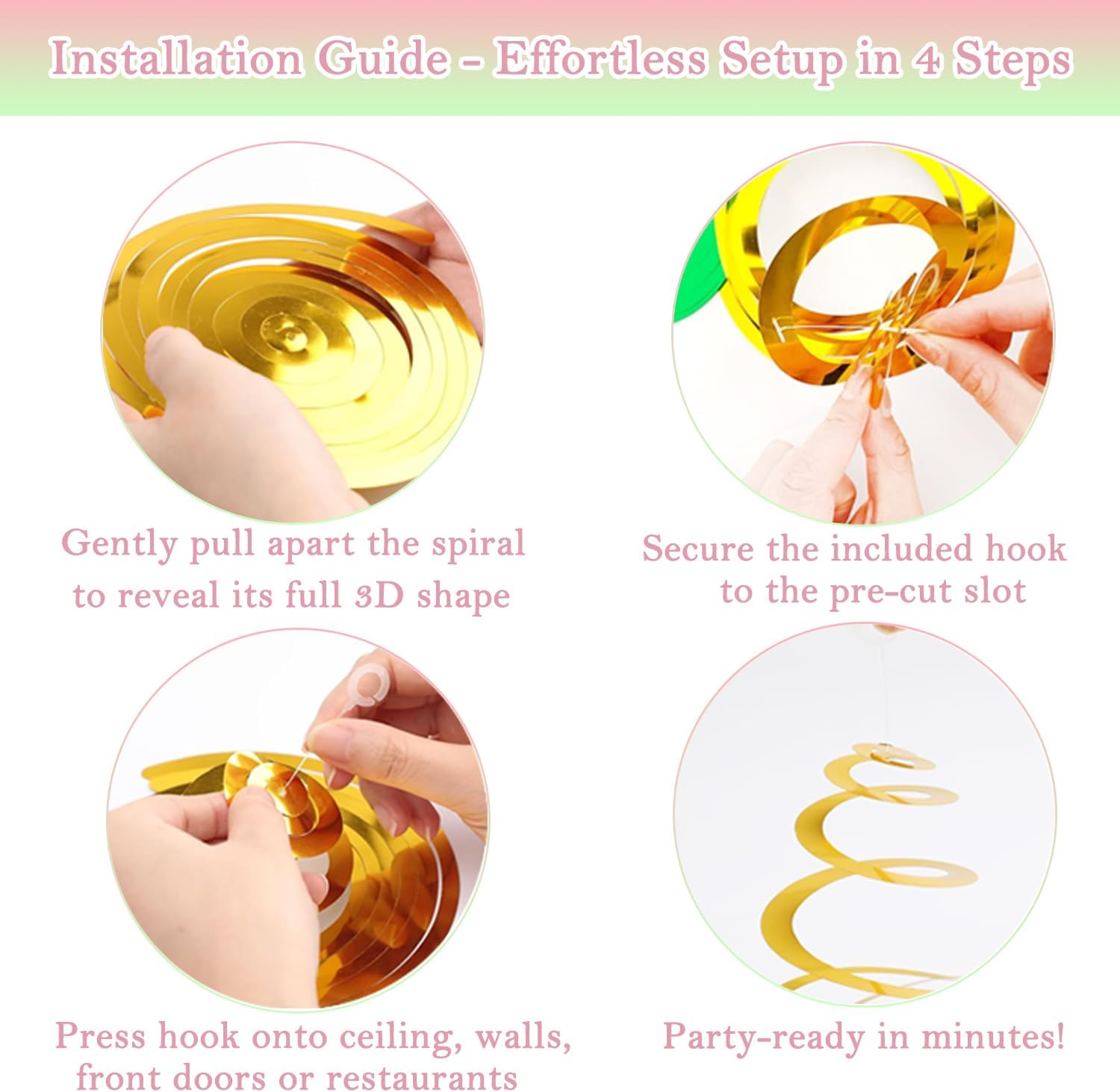 30 Pcs Burgundy Swirls Decorations Hanging Swirl Decorations Party Streamers for Party Decorations Ceiling