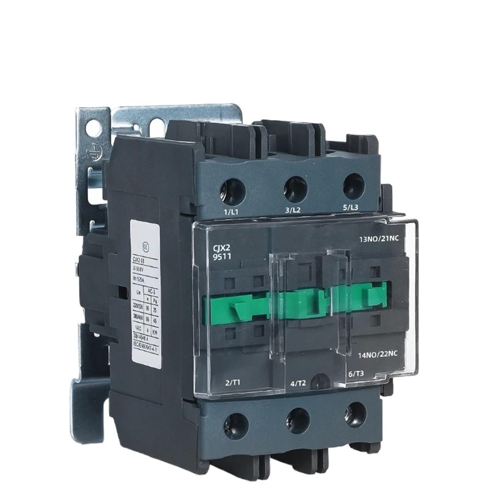 CJX2-9511 Industrielles elektrisches Wechselstromschütz, stark leitend, 24 V, 110 V, 220 V, 380 V, Stk(48V)