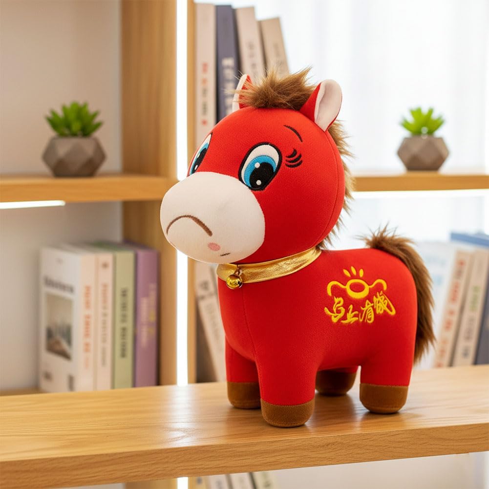 2026 Crying Horse, Funny Sad Horse Animal Figurine for Office Desk Decor, Cute Room Ornament, Creative Birthday Gift for Friends Adults Kids (Crying horse-2pcs, 20cm)