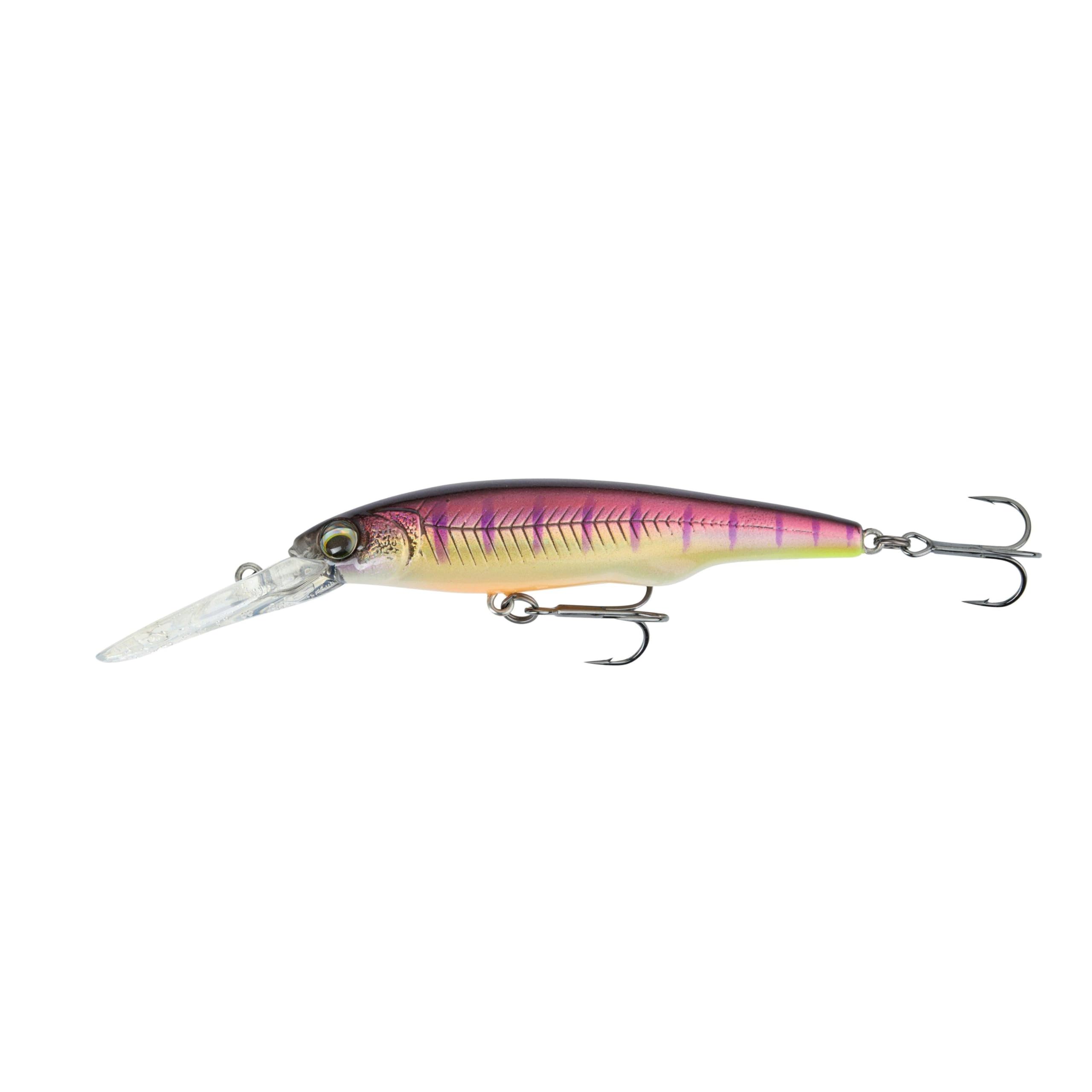 Savage Gear Gravity Twitch DR Köder, naturgetreuer Raubfischköder mit Tungsten-Langwurfsystem, rasante Dart-Action, eingebaute Rassel, Spinnstopps, Barsch, Hecht, Red Tiger - Farben & Größen