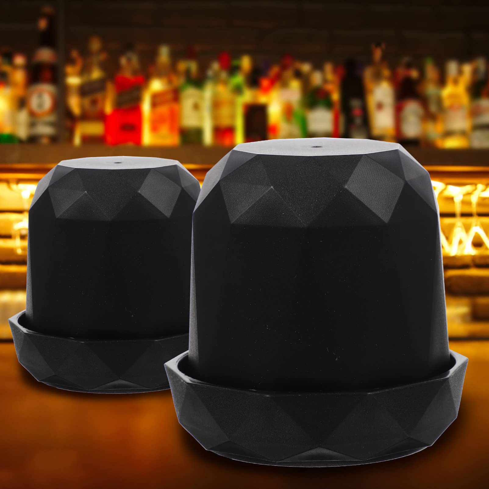 Alasum 5sätze Stilvollen Würfelbechern Kompakter Würfelhalter Für Ktv Bar Und Partys Für Tischspiele Und Freizeitaktivitäten Mit Rutschfester Unterlage Und Schalldämmendem Design