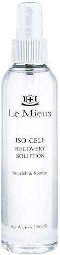 Le Mieux Solución de recuperación Iso-Cell Tónico facial Niebla facial calmante, aminoácidos hidratantes y spray mineral para ayudar a calmar la