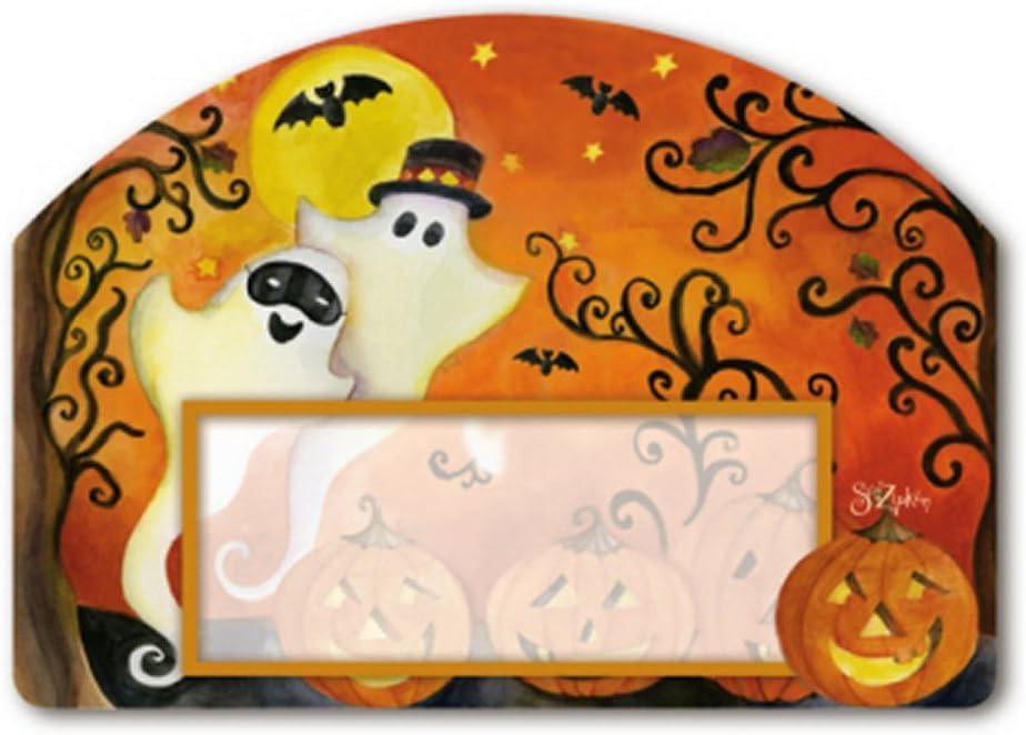 Yard Design Halloween Ghosts