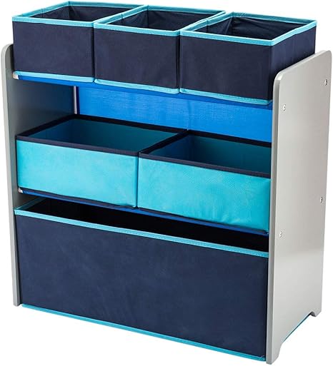 Amazon Co Jp デルタ Delta おもちゃ箱 子供部屋 収納ボックス マルチビン オーガナイザー 子ども ブルー Blue Tb214gn 026 子供 収納ラック 収納box インテリア 並行輸入品 ホーム キッチン