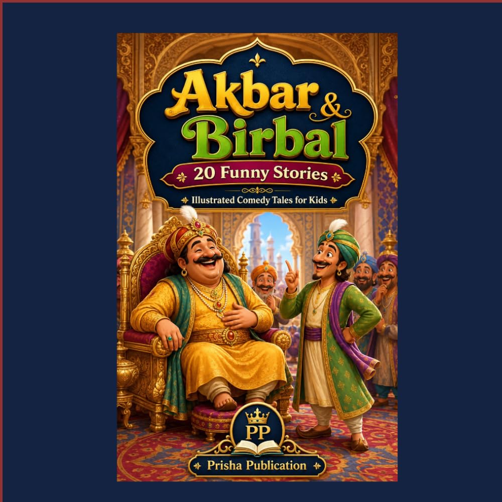 Akbar & Birbal: 20 Funny Stories for Kids