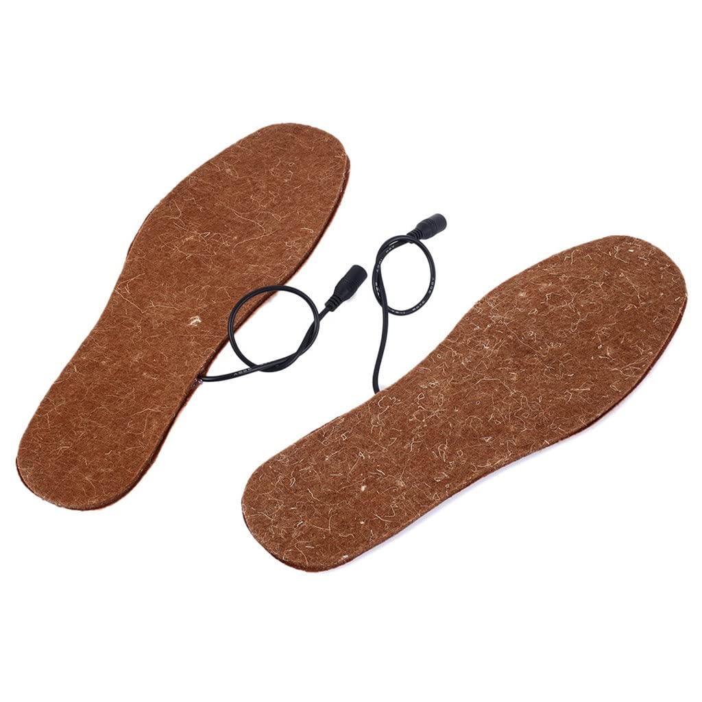 Plantillas de calefacción eléctrica Invierno Mantenga los Zapatos de pie cálidos calentados for Zapatos Botas Calentador Caliente Foot Pads(Women Size 36-41)