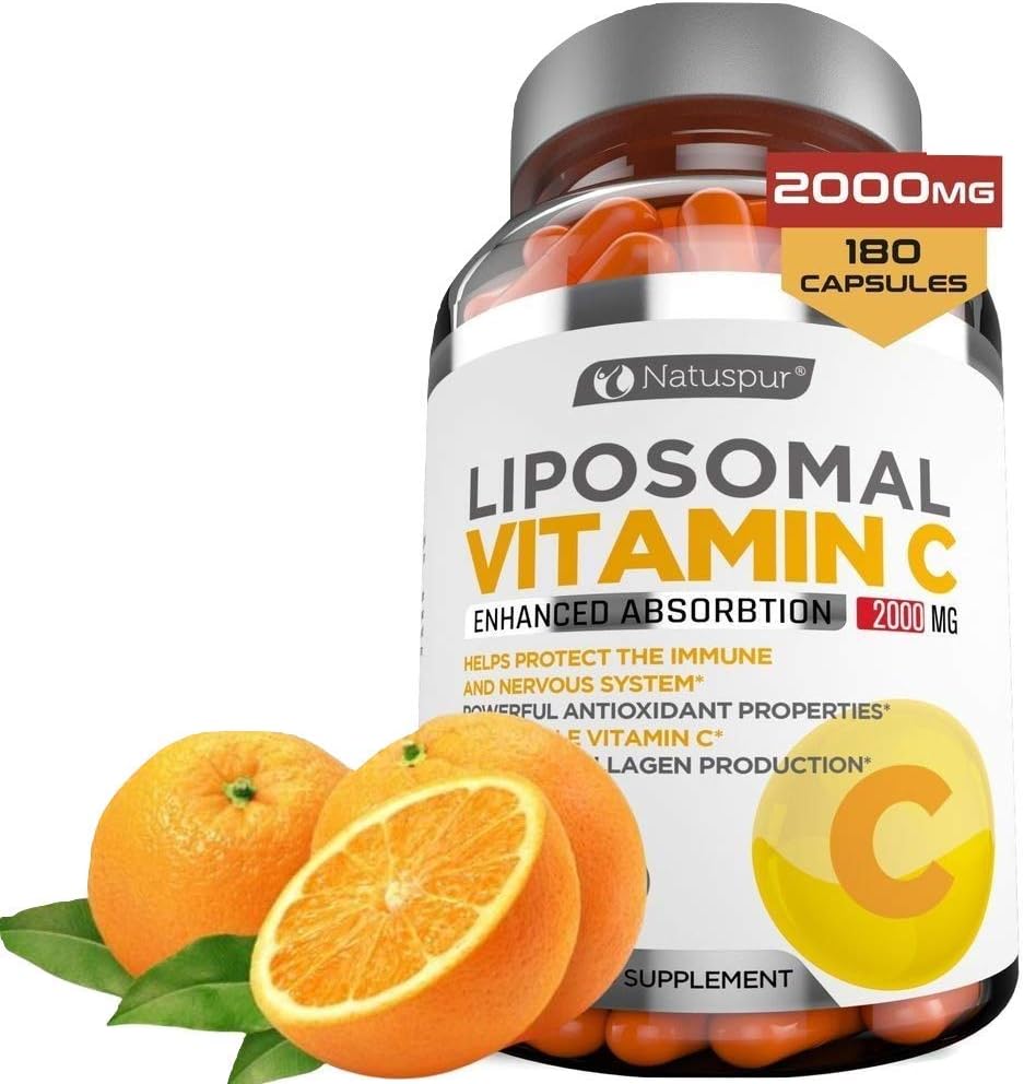 Premium Liposomal Vitamin C 2000mg - 180 Capsules