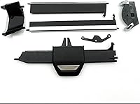 Vista 2 de Kit de reparación de clip deslizante de CA para rejilla de salida de aire delantero centro, izquierda, derecha, compatible con BMW X5 X6 X7 G05 G06