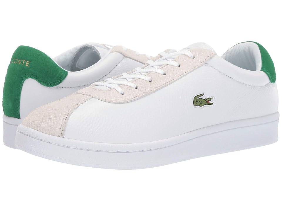 

Lacoste Masters 119 2 SMA (White/Green) Men's Shoes, Gray