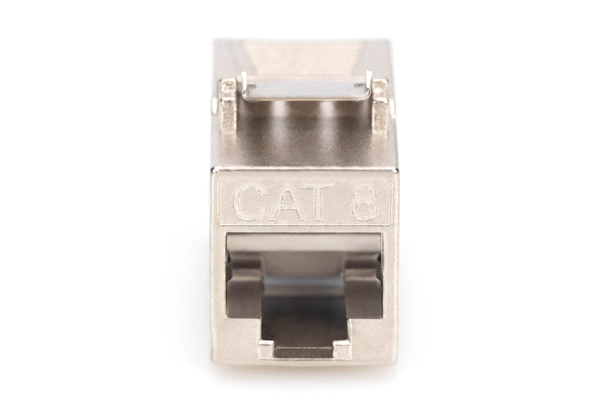 DIGITUS DN-93816 - Módulo Keystone Cat 8.1 - 1 Pieza - Conector de Red RJ45 Cat8 Blindado - 2000 MHz - 25GBase-T & 40GBase-T - 25 Gbit/s & 40 Gbit/s - AWG 26/7 a AWG 22/1 - Montaje sin Herramientas