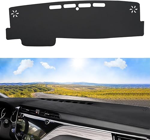 Miniatura 22 de Cubierta de tablero personalizada para Corolla 2007 2008 2009 2010 2011 2012 2013 antideslizante decoración interior parasol deslumbrante protector