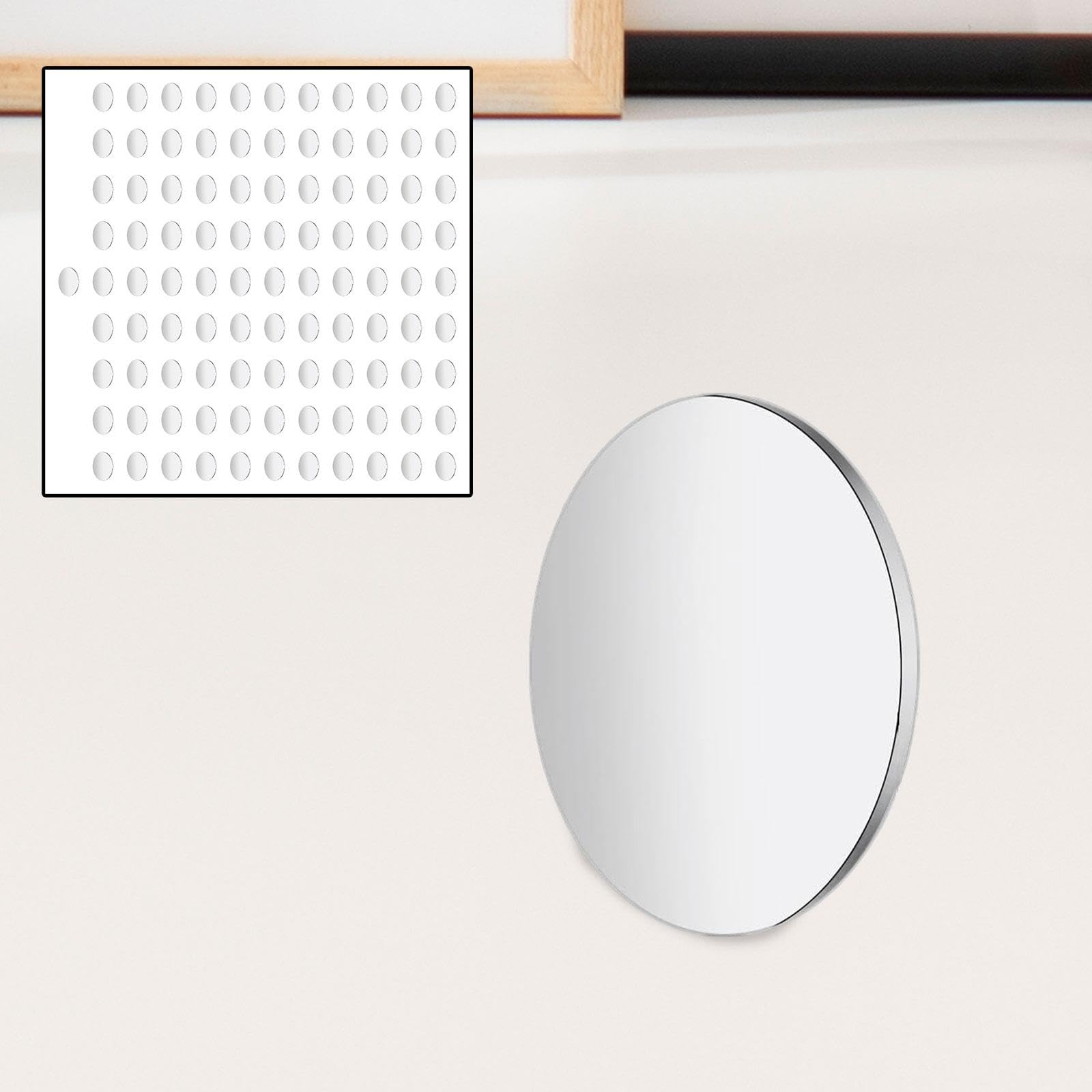 B Baosity 100 Disques En Acier Inoxydable pour La Fabrication de Bijoux, Estampage, étiquettes Rondes