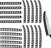 TWZKXC 20 Pack Knife Sheaths - Universal Safety Covers for Kitchen Chef Paring Bread Knives, 3 Sizes Black PP Guards