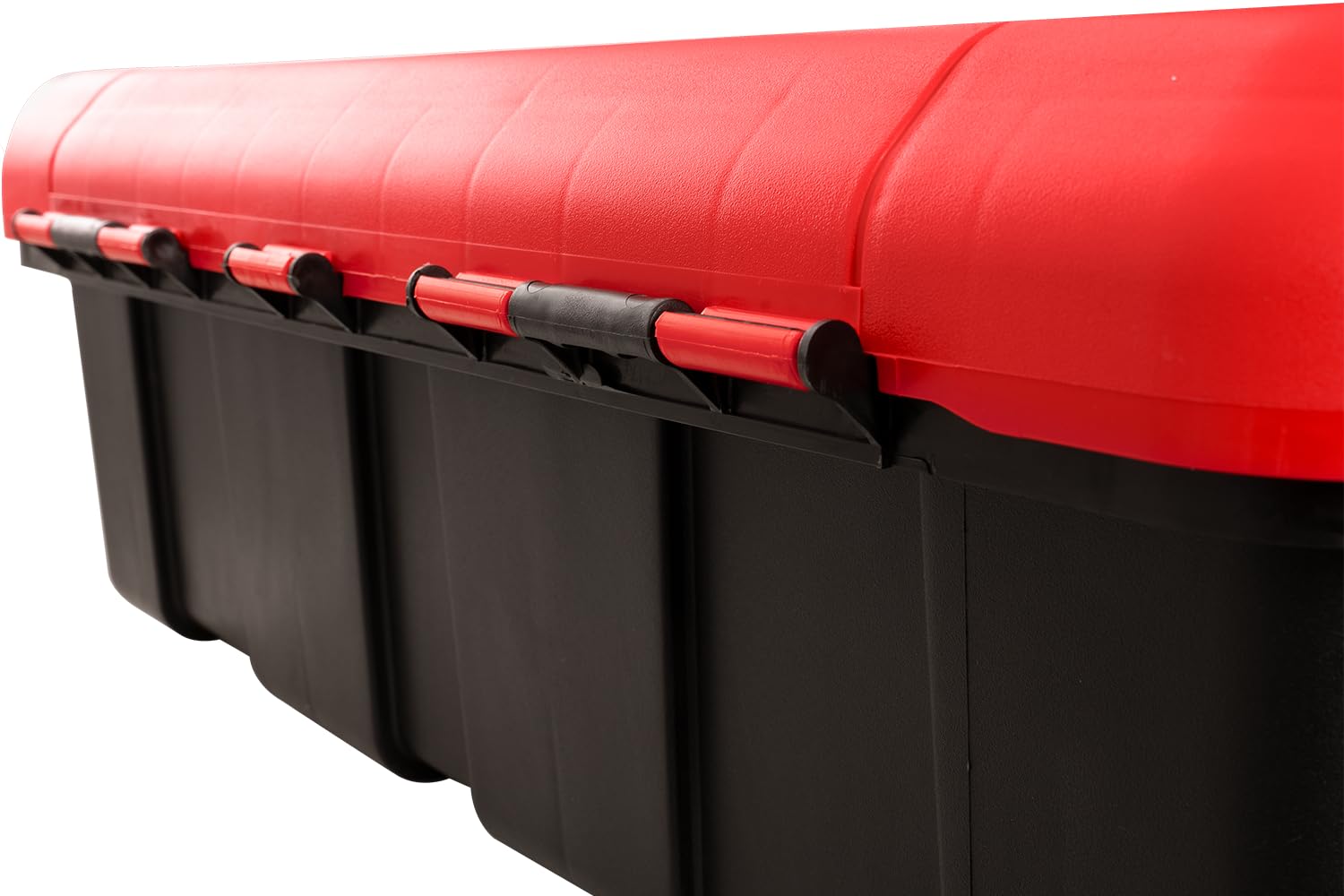 DAKEN Scatola portaestintore REGON 715x335x240 mm cassetta per estintore 6/9 kg per camion LKW rimorchi e mezzi pesanti contenitore plastica rosso nero