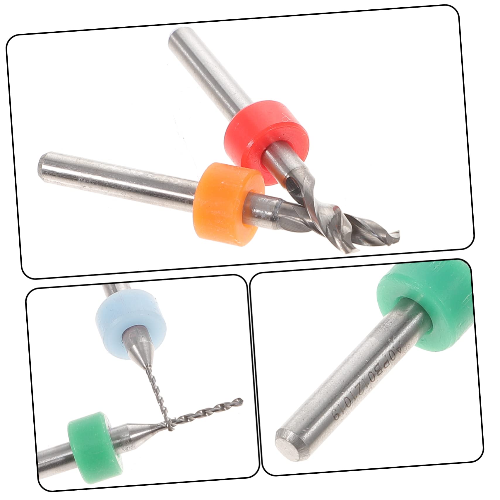 BESTonZON 90 Pz punta da trapano per circuito stampato mini trapano gioiello mini strumenti artigianale a mano manuale difficile piccolo attrezzo impostare suite