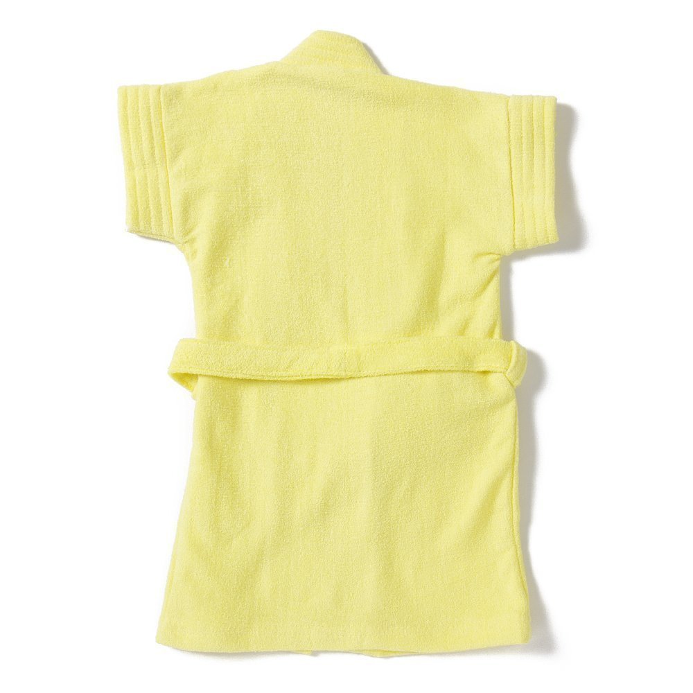 SAND DUNE Kids Baby Girls Bathrobe | Terry Cotton Bathrobe Gown | Half Sleeves | Knee Length | Pocket with Waist Belt | Baby Girls Bathrobe - 1 to 4 Years Age - Image 2 thumbnail
