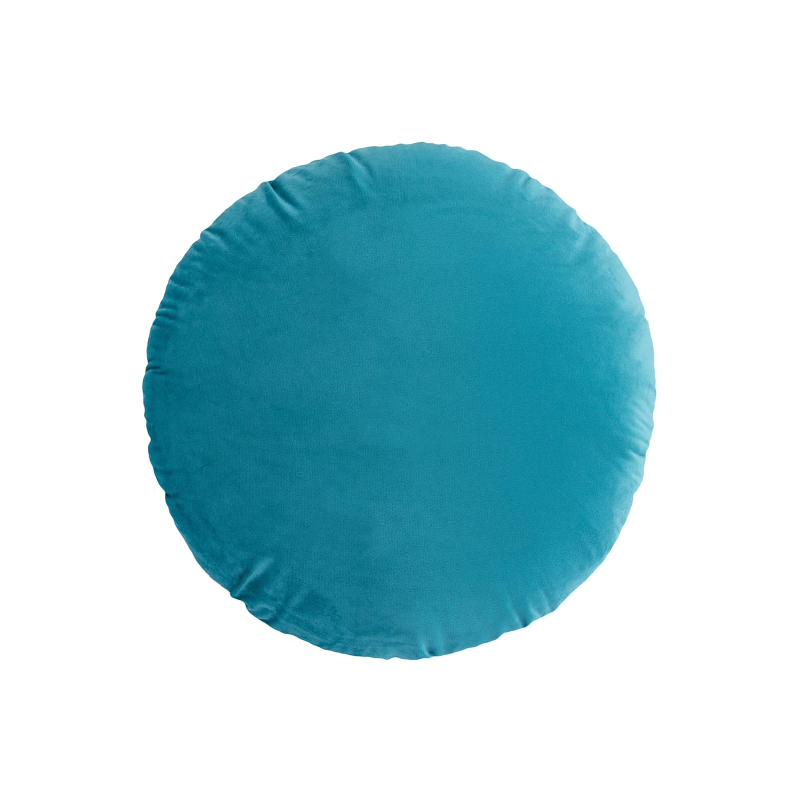 12 inch pillow YT-KOKE Solid Color Round Throw Pillow Sham, Round Pillow Covers  for Home Decoration, Soft Warm Pillow Case (Azure) Home Kitchen