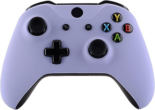 eXtremeRate Replacement Front Housing Shell for Xbox One SX Controller, Light Violet Custom Kit Faceplate Cover Case for Xbox Wireless Controller