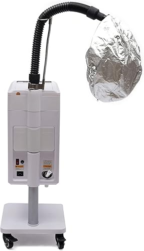 Miniatura 2 de Vapor evaporador de 500 W para cabello natural en el hogar, vaporizador vertical de iones negativos con pantalla de control táctil inteligente