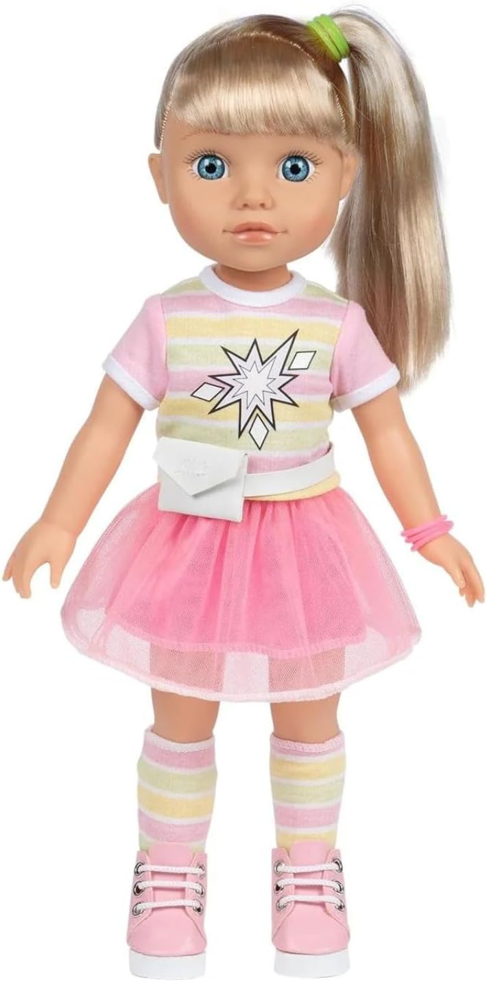 Adora Glow Girls Doll Set with Glow-in-The-Dark Accessories & Clothes, 14.5" Realistic Soft & Cuddly Baby Doll for Kids and Toddlers Birthday Gift for Ages 3+ - Harmony