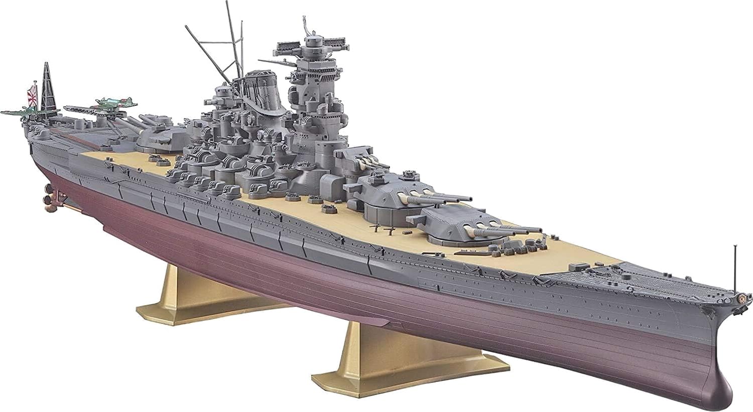 戦艦大和 1/700 天一号作戦時 完成品 1/700 波シリーズ(スナップ仕様) No.1 日本海軍戦艦 大和（天一号作戦
