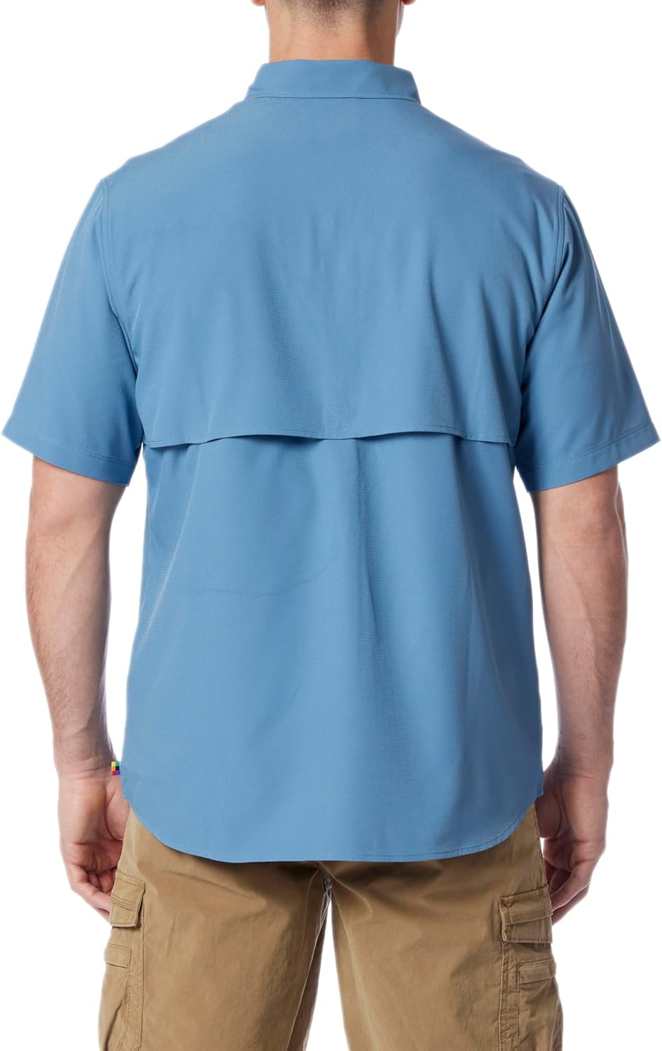 Unionbay Mens Ub Tech Short Sleeve Button Up Fishing Shirt - Image 3