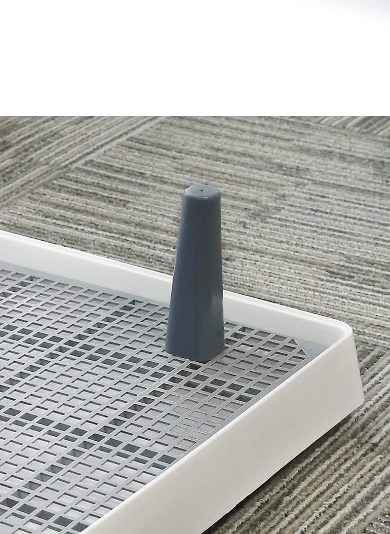 Cajas de Arena Inodoro para perros que entrenan el inodoro de la mascota para perros pequeños gatos gato gato caja de arena almohadilla de cachorro con pilar bandeja pad suministros para mascotas Aren