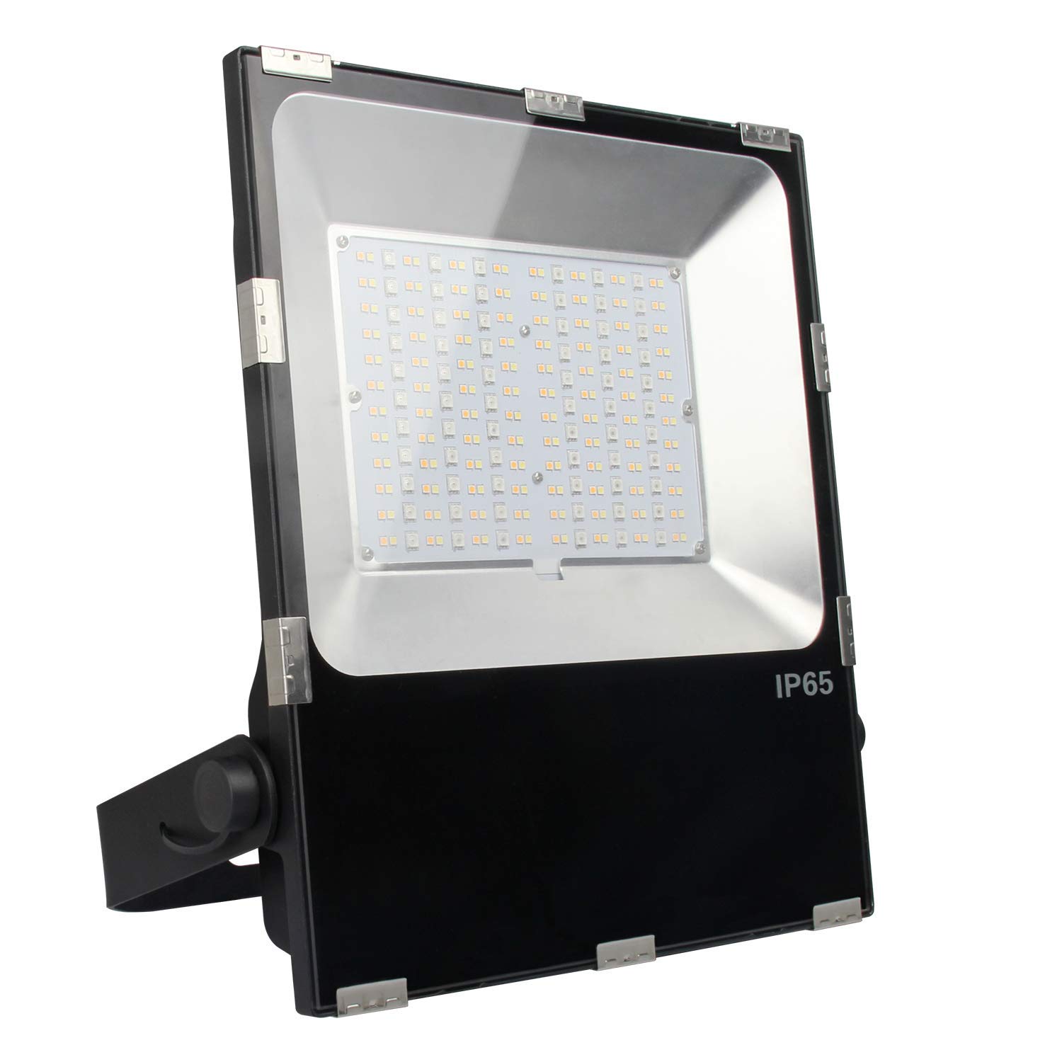 lighteu®, Milight Miboxer 100W AC100~240V Flood Light RGBCCT Multi-Color Changing and Color Temperature Adjustable WiFi LED Garden Lawn Light LED, IP66 Waterproof futt07