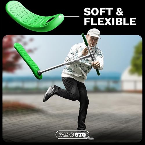 Miniatura 6 de The Indo Trick Scooter - Scooter de acrobacias para adolescentes, niños y adultos - Scooter de trampolín para practicar trucos de scooter