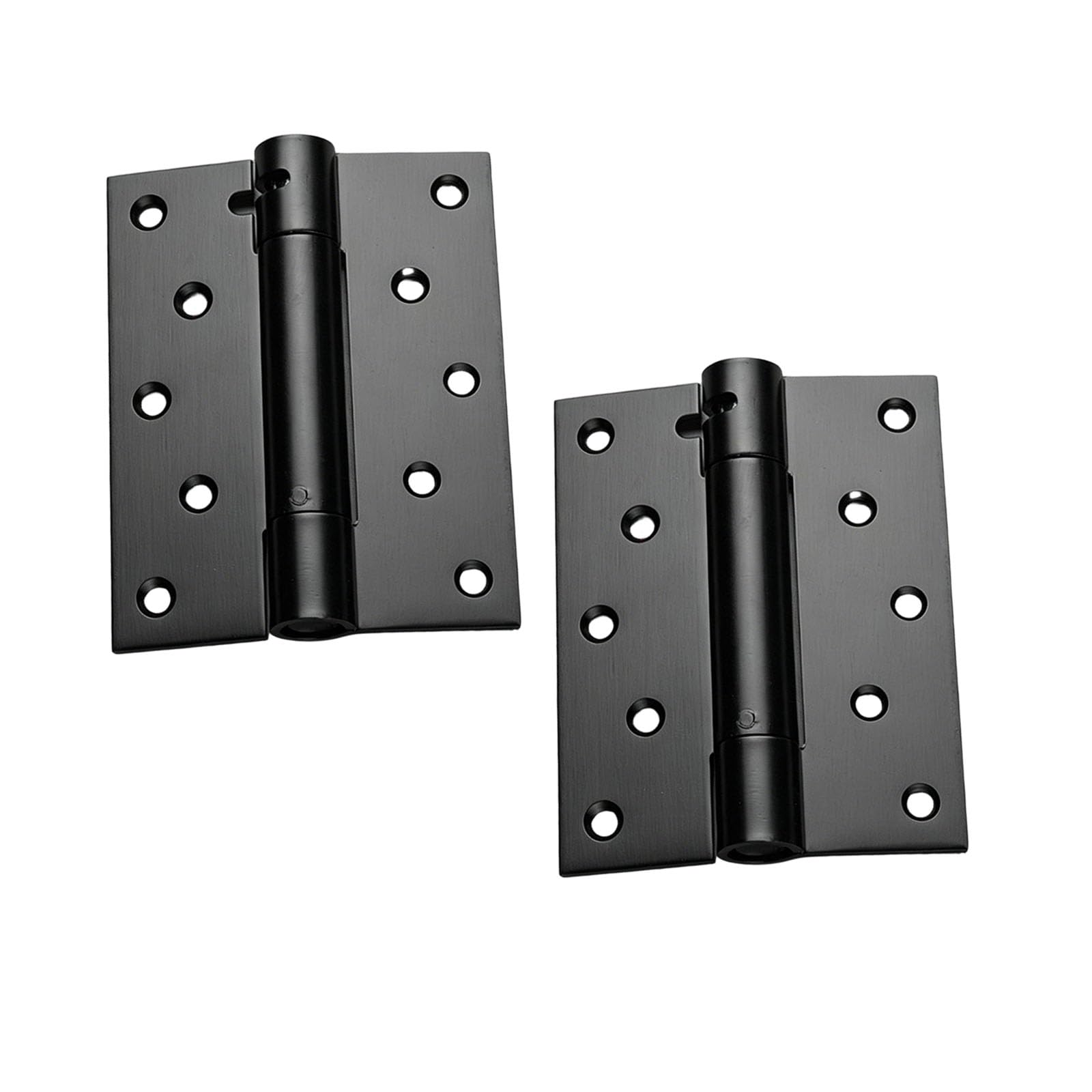 Yanzunlrn Black 2 Way Swing Door Hinge Strong Stainless Steel For Interior And Exterior Doors Quiet Movement Simple Setup Door Hinge