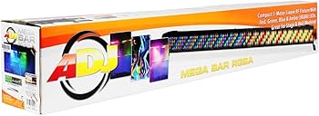 ADJ MEGA BAR RGBA ライティングバー LEDウォッシャー The Mega Bar RGBA by ADJ, 42 Inch LED, with RGBA color mixing