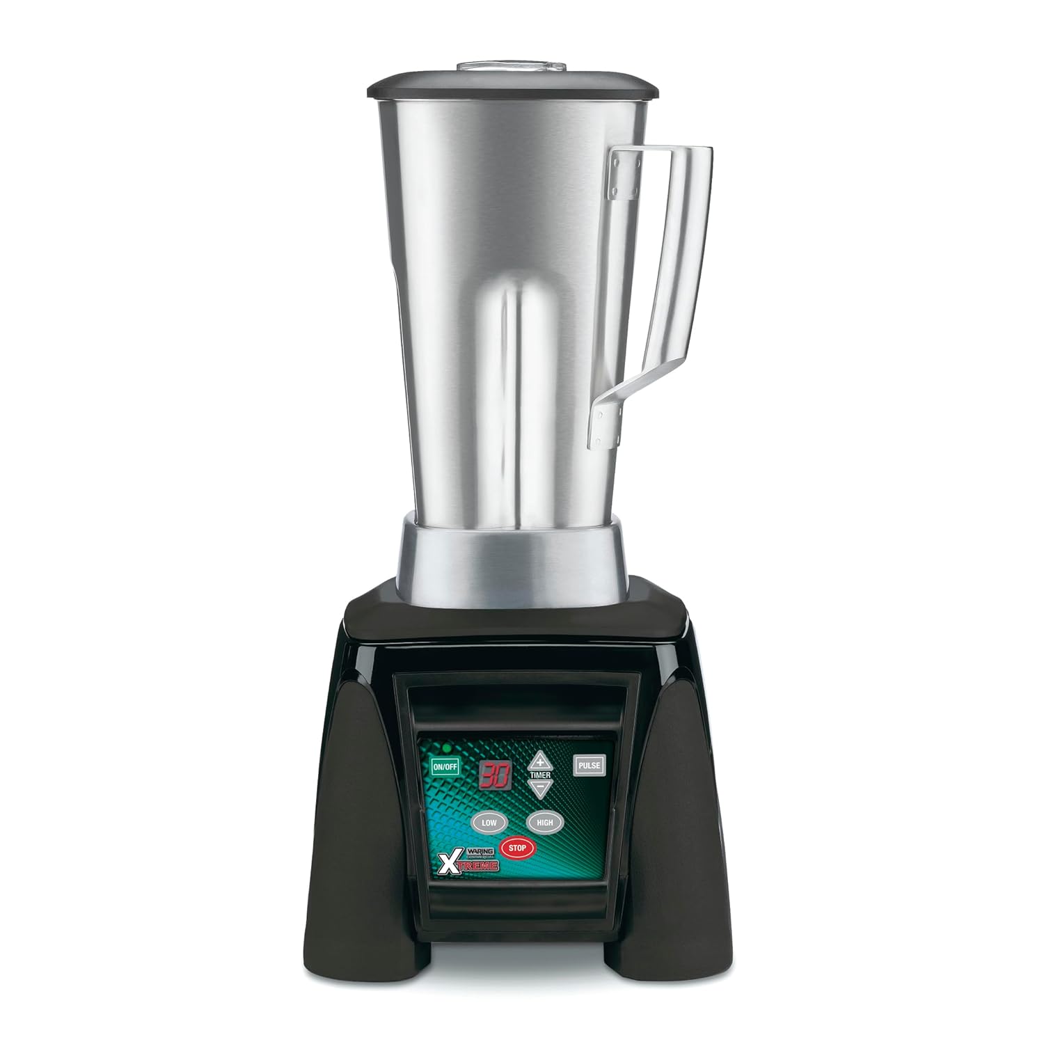 Waring Commercial MX1100XTS 3 5 HP Blender with Electronic Keypad 30 Second Countdown Timer Pulse Feature and a