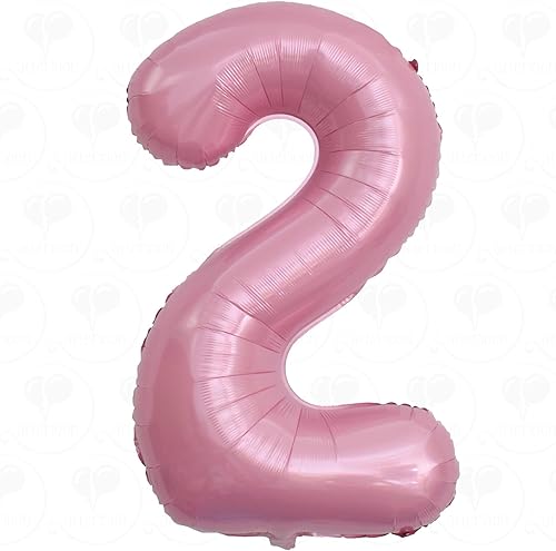 AFTERLOON Globos digitales gigantes de helio de 40 pulgadas, color rojo brillante cromado, globos numéricos gigantes, decoraciones de segundo