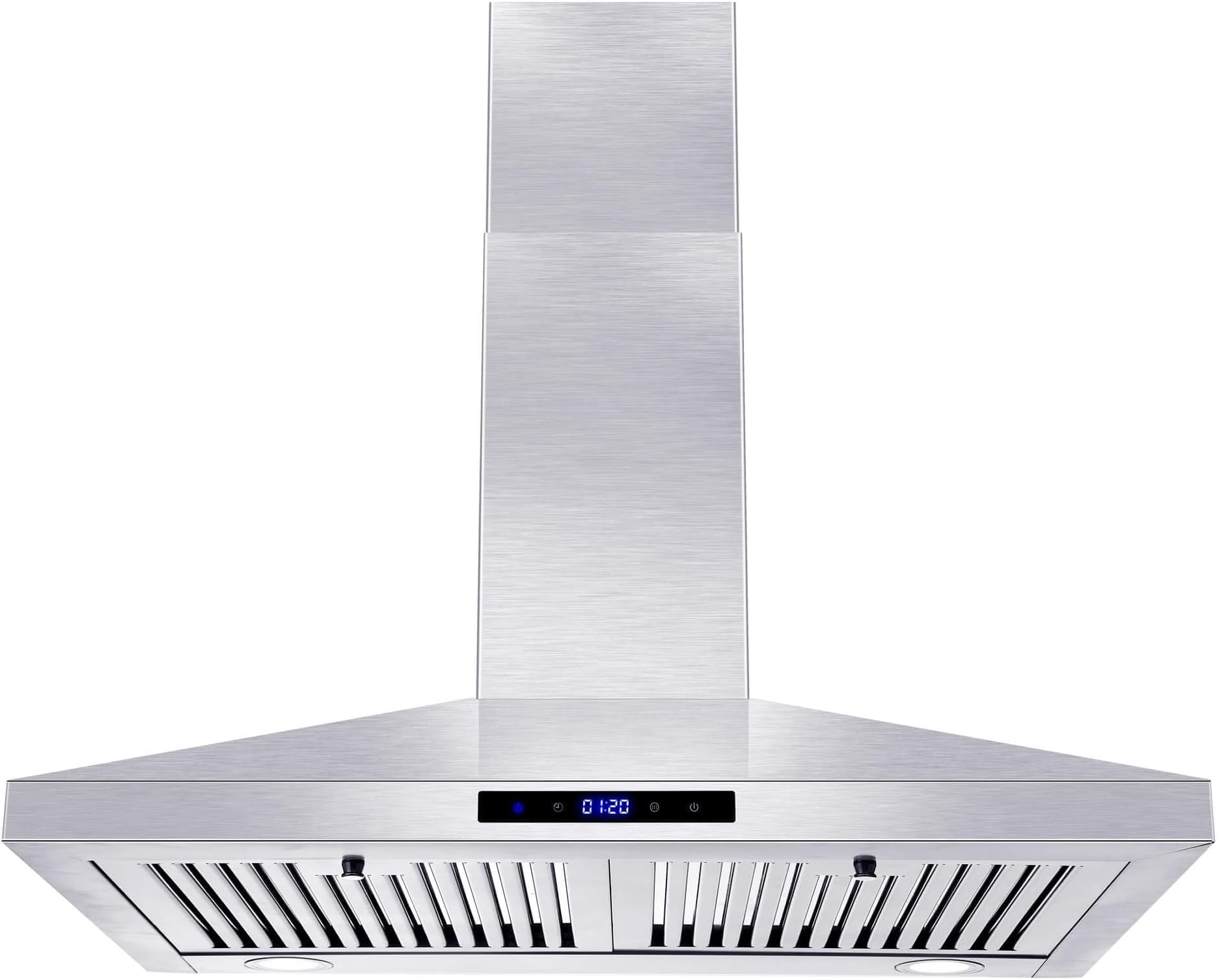 SNDOAS Range Hood 30 inches,Stainless Steel Wall Mount Range Hood,Vent