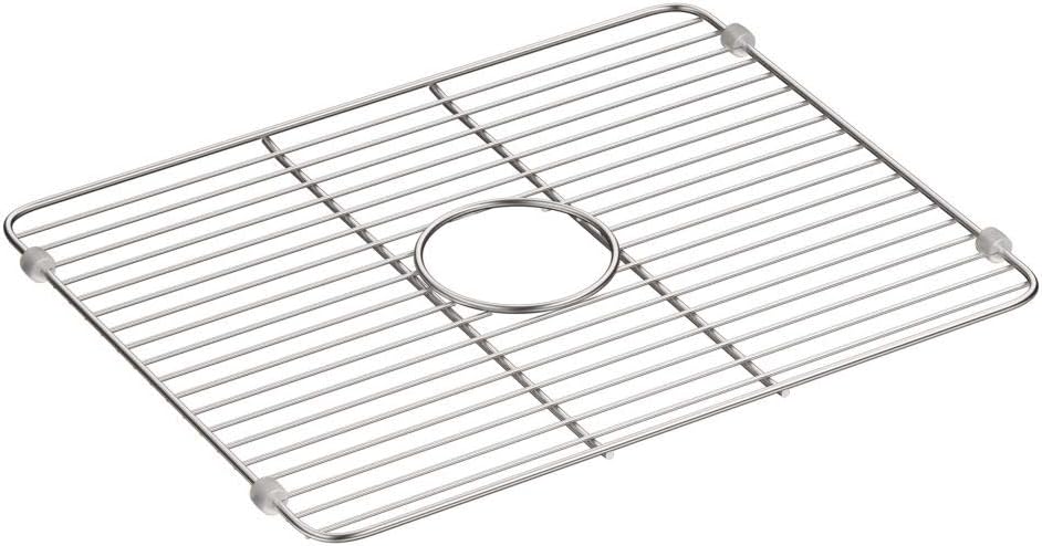 KOHLER 5137-ST Iron/Tones Sink Rack, 1.1 x 18.25 x 14.38 inches, Stainless Steel