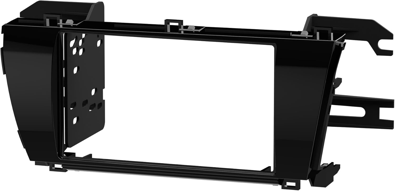 Metra Electronics 95-8245CHG Double DIN Dash Kit Fits 2014-2016 Toyota Corolla - Charcoal High Gloss