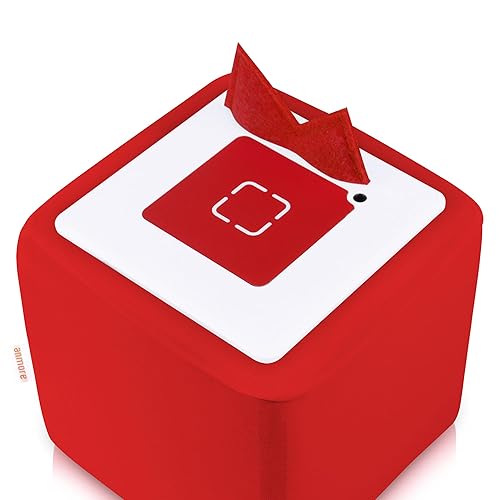 Miniatura 2 de Funda para Toniebox, con tapa para orejas Tonie, resistente a las manchas, color rojo