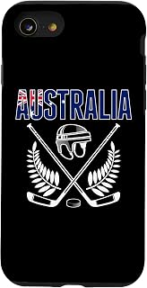 iPhone SE (2020) / 7 / 8 Australia Ice Hockey Fans Jersey Support Aussie Hockey Team Case