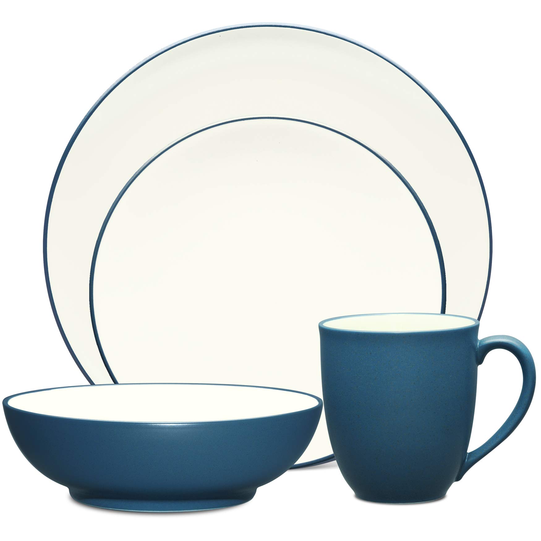 Colorwave Blue 4-Piece Coupe Place Setting, Service for 1