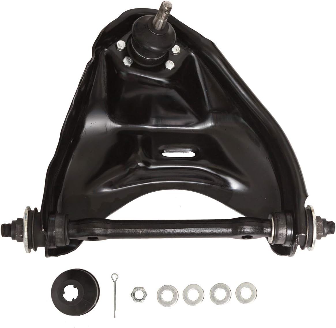 Front Left Upper Control Arm and Ball Joint Assembly Compatible With Chevrolet El Camino Monte Carlo S10 Blazer GMC S15 Jimmy Sonoma Isuzu Hombre (RWD Only) AUQDD K620250 Driver Side Suspension