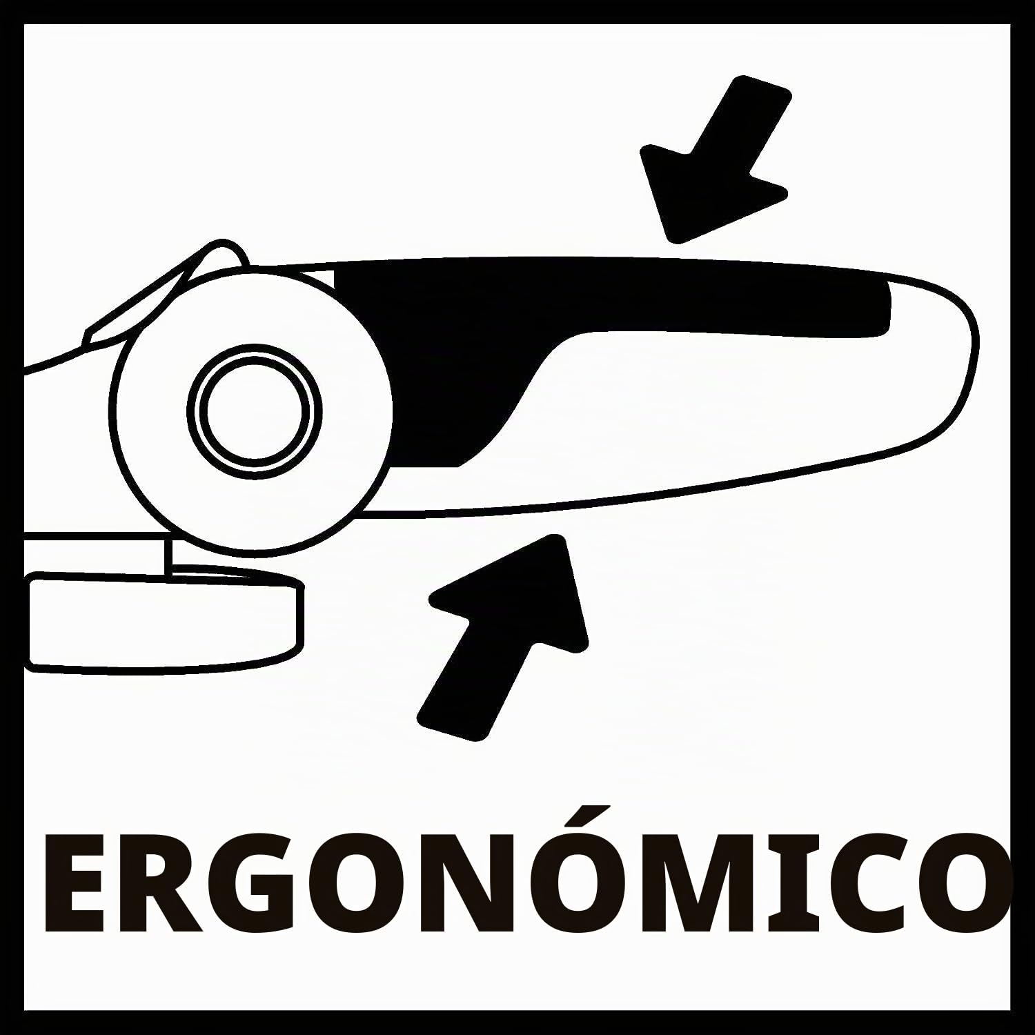 Einhell Amoladora angular TC-AG 125/850 (850 W, protector para discos de corte de 125 mm de diámetro, protección contra arranque involuntario, envío sin disco de corte)
