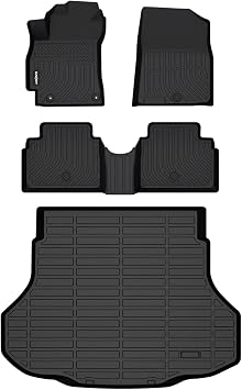 Floor Mats & Cargo Liner for Hyundai Elantra & Elantra N 2024-2021 TPE All Weather Car Mats for Elantra SE N Line Limited SEL GT GT-Line Car Accessories Mats