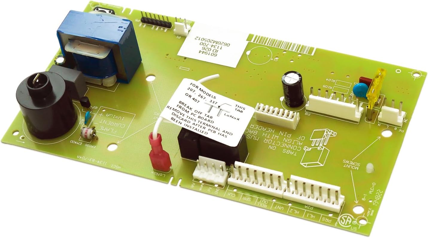 013464F PC Board Control kit Replacement for Raypak Digital Gas Heater Model 185B, 265B, 335B,405B,206A, 266A, 336A, 406A, 207A, 267A, 337A, and 407A