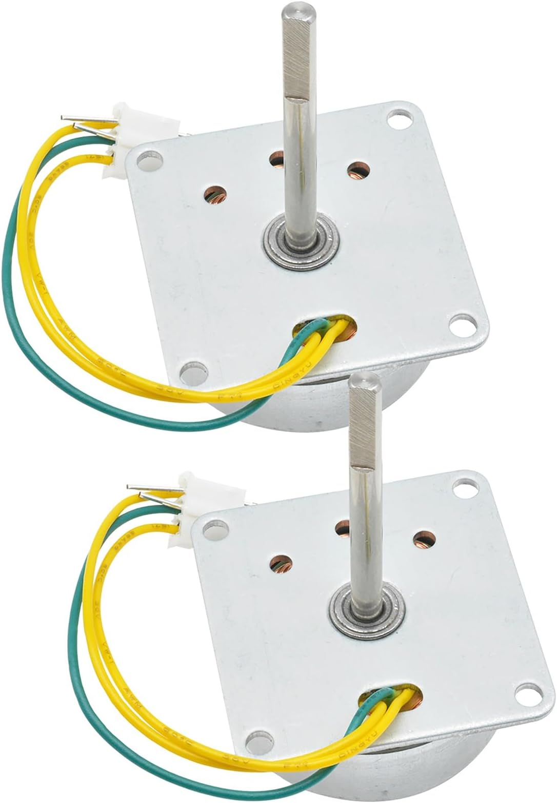 Mini Tri-Phase AC Generator 3V-24V Set of 2 - Hand Crank & Small Wind Generator with Brushless Quiet Motor, Perfect for DIY Energy Projects, LED Lights, Educational Kit (2 pcs)