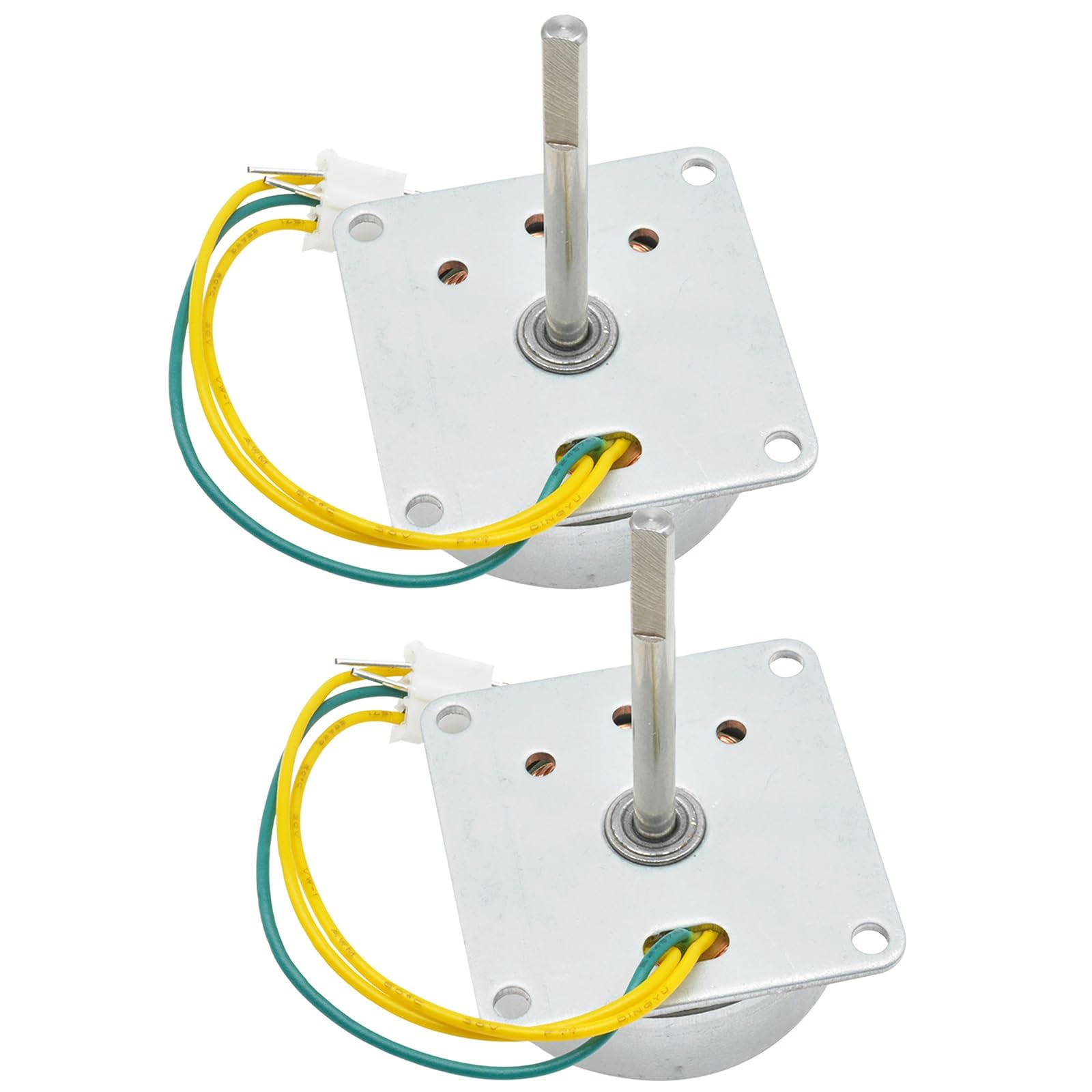 Mini Tri-Phase AC Generator 3V-24V Set of 2 - Hand Crank & Small Wind Generator with Brushless Quiet Motor, Perfect for DIY Energy Projects, LED Lights, Educational Kit (2 pcs)