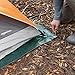 Amazon Basics Waterproof Camping Tarp, 9.5 Feet x 11.3 Feet, Dark Green