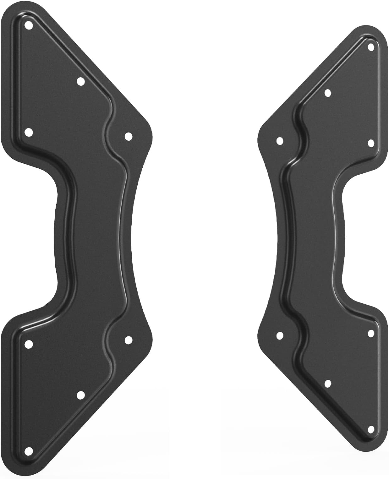 Steel VESA Mount Adapter for TV 32-55 inch, up to 66 lbs, Convert VESA 200 x 200 Mount to Fit 300 x 300, 400 x 200, 400 x 400 VESA Pattern, TV Extension Mount Adapter Plate